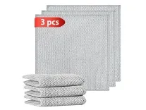 Wire Dishwashing Rags 20x20cm (Pack of 3) – Rs. 47 Wire Dishwashing Rags 20x20cm (Pack of 3) – Rs. 47