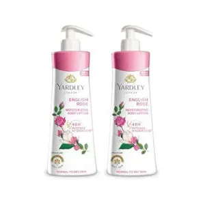 Yardley London English Rose Lotion 400ml (Pack of 2) Yardley London English Rose Lotion 400ml (Pack of 2)