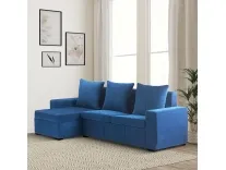 Amazon Solimo Spyro 4 Seater Sofa (Ocean Blue) at Rs 8999 Amazon Solimo Spyro 4 Seater Sofa (Ocean Blue) at Rs 8999