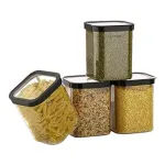 Floraware Food Safe Airtight Storage Jar Set of 4 at ₹353 | Amazon Deal Floraware Food Safe Airtight Storage Jar Set of 4 at ₹353 | Amazon Deal