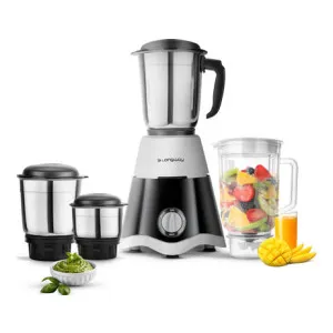 Longway Super Dlx 750 W Juicer Mixer Grinder – 4 Jars Black Grey Longway Super Dlx 750 W Juicer Mixer Grinder – 4 Jars Black Grey