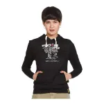 Campus Sutra Women’s Printed Black Sweatshirt Campus Sutra Women’s Printed Black Sweatshirt
