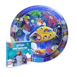 Baby Tummy Time Sensory Water Mat at ₹146 | Amazon Deal Baby Tummy Time Sensory Water Mat at ₹146 | Amazon Deal