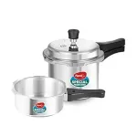Pigeon by Stovekraft Aluminium Pressure Cooker Combo (2L & 3L, Outer Lid) at ₹879 | Amazon Deal Pigeon by Stovekraft Aluminium Pressure Cooker Combo (2L & 3L, Outer Lid) at ₹879 | Amazon Deal