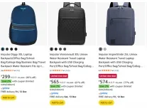 Impulse Backpack & Rucksack: Up to 85% off from Rs. 299 at Amazon Impulse Backpack & Rucksack: Up to 85% off from Rs. 299 at Amazon