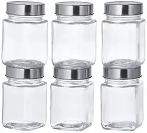 Amazon Solimo Glass Containers Set of 6 at Rs 379 Amazon Solimo Glass Containers Set of 6 at Rs 379