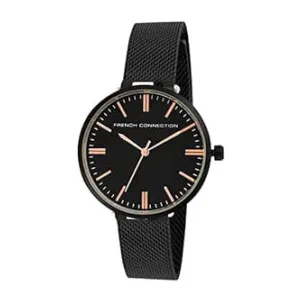 French Connection Women’s Rose Analog Watch Black Strap at ₹1219 | Amazon Deal French Connection Women’s Rose Analog Watch Black Strap at ₹1219 | Amazon Deal