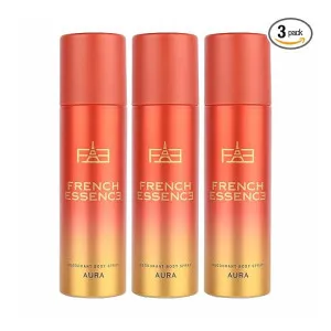 French Essence Aura Deodorant For Women (Pack of 3) at ₹230 | Amazon Deal French Essence Aura Deodorant For Women (Pack of 3) at ₹230 | Amazon Deal