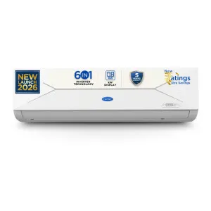 CARRIER 2026 Model 1.5 Ton 3 Star Split AI Inverter Convertible 6-in-1 AC at ₹28990 | Flipkart Deal CARRIER 2026 Model 1.5 Ton 3 Star Split AI Inverter Convertible 6-in-1 AC at ₹28990 | Flipkart Deal