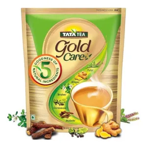 Tata Tea Gold Care 1kg Black Tea with Elaichi, Ginger, Tulsi at ₹408 | Amazon Deal Tata Tea Gold Care 1kg Black Tea with Elaichi, Ginger, Tulsi at ₹408 | Amazon Deal