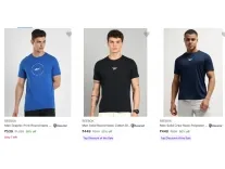 Reebok Men’s Clothing from Rs. 449 Reebok Men’s Clothing from Rs. 449
