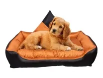 Reversible Velvet Pet Bed – Orange & Black – Rs. 399 Reversible Velvet Pet Bed – Orange & Black – Rs. 399