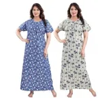 Fabme Women’s Printed Cotton Nightdress – Rs. 249 Fabme Women’s Printed Cotton Nightdress – Rs. 249