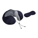 Amazon Basics Premium Travel Neck Pillow + Sleeping Eye Mask Combo with Portable Bag at ₹201 | Amazon Deal Amazon Basics Premium Travel Neck Pillow + Sleeping Eye Mask Combo with Portable Bag at ₹201 | Amazon Deal