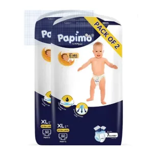 Papimo Pants Baby Diaper XL – 100 Pieces Pack Papimo Pants Baby Diaper XL – 100 Pieces Pack