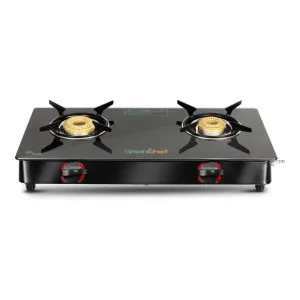 Greenchef Ebony Glass Manual Gas Stove (2 Burners) at ₹1099 | Flipkart Deal Greenchef Ebony Glass Manual Gas Stove (2 Burners) at ₹1099 | Flipkart Deal