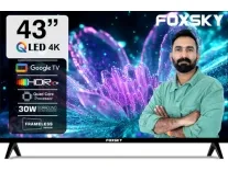 SBI Cards Foxsky 43-inch QLED 4K Google TV Rs 14449 – Flipkart SBI Cards Foxsky 43-inch QLED 4K Google TV Rs 14449 – Flipkart