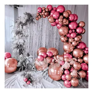 Just Party Rose Gold & Red Metallic Chrome Balloons at ₹167 | Amazon Deal Just Party Rose Gold & Red Metallic Chrome Balloons at ₹167 | Amazon Deal