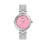 FCUK Women Embellished Dial Stainless Steel Watch FK00028E FCUK Women Embellished Dial Stainless Steel Watch FK00028E