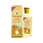 Navratna Gold Ayurvedic Cool Oil with Almonds & Lily Fragrance, 500ml at ₹212 | Amazon Deal Navratna Gold Ayurvedic Cool Oil with Almonds & Lily Fragrance, 500ml at ₹212 | Amazon Deal