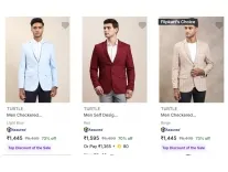 Turtle Men’s Blazers Upto 73% Off From Rs 1445 at Flipkart Turtle Men’s Blazers Upto 73% Off From Rs 1445 at Flipkart