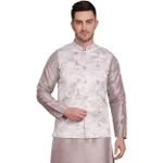 Jompers Men’s Floral Printed Nehru Jacket at Rs 359 Jompers Men’s Floral Printed Nehru Jacket at Rs 359
