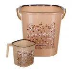 Square Ring Funk 18L Bucket & 1.5L Mug Bathroom Set with Stool at ₹307 | Amazon Deal Square Ring Funk 18L Bucket & 1.5L Mug Bathroom Set with Stool at ₹307 | Amazon Deal
