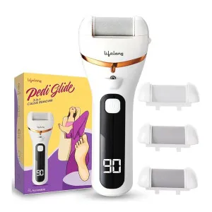 Lifelong Electronic Callus Remover with 3 Heads & LED Light at ₹699 | Amazon Deal Lifelong Electronic Callus Remover with 3 Heads & LED Light at ₹699 | Amazon Deal