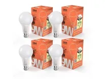 9 Watt LED Bulb Pack of 4 for Rs 140 – Amazon 9 Watt LED Bulb Pack of 4 for Rs 140 – Amazon