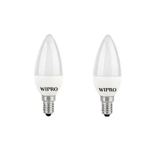 Wipro Garnet 3W E14 Frosted Candle LED Filament Bulb (6500K) at ₹195 | Amazon Deal Wipro Garnet 3W E14 Frosted Candle LED Filament Bulb (6500K) at ₹195 | Amazon Deal