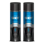 LAYER’R Shot Thunder Deodorant Spray – 240 ml Pack of 2 LAYER’R Shot Thunder Deodorant Spray – 240 ml Pack of 2