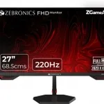 Zebronics 27 inch Full HD 220Hz Gaming Monitor at Rs 9999 Zebronics 27 inch Full HD 220Hz Gaming Monitor at Rs 9999
