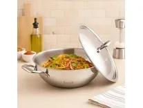 Parage Stainless Steel Kadai 26cm – Rs 289 Parage Stainless Steel Kadai 26cm – Rs 289