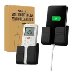 Mobile Phone Charging Remote Holder – Adhesive Wall Socket Organizer Mobile Phone Charging Remote Holder – Adhesive Wall Socket Organizer