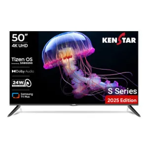 Kenstar 127 cm (50 inch) Ultra HD (4K) LED Smart Tizen TV 2025 Edition with Headphone Cushion at ₹21799 | Flipkart Deal Kenstar 127 cm (50 inch) Ultra HD (4K) LED Smart Tizen TV 2025 Edition with Headphone Cushion at ₹21799 | Flipkart Deal