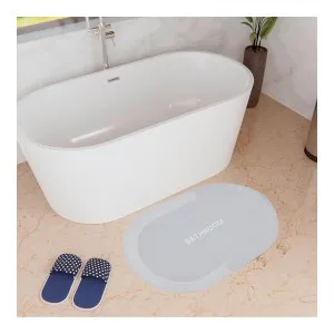 Kuber Industries Oval Anti-Skid Bathroom Mat at ₹108 | Amazon Deal Kuber Industries Oval Anti-Skid Bathroom Mat at ₹108 | Amazon Deal