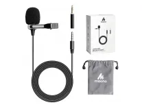 Maono AU-400 Lavalier Microphone (Black) for Rs. 397 Maono AU-400 Lavalier Microphone (Black) for Rs. 397