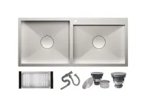 Alton Stainless Steel Double Bowl Kitchen Sink – Rs 4139 Alton Stainless Steel Double Bowl Kitchen Sink – Rs 4139