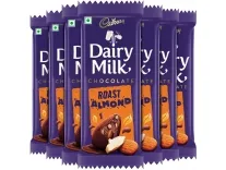Cadbury Dairy Milk Roast Almond Chocolate Bars 7 x 75 g – Rs. 561 Deal Cadbury Dairy Milk Roast Almond Chocolate Bars 7 x 75 g – Rs. 561 Deal