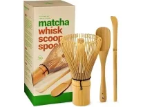 Matcha Whisk Set – Bamboo Tea Kit for Matcha Rs. 760 Matcha Whisk Set – Bamboo Tea Kit for Matcha Rs. 760