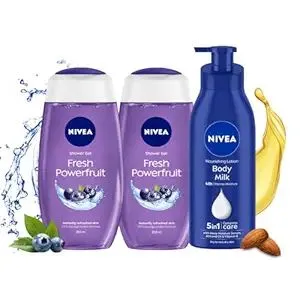 NIVEA Body Lotion & Shower Gel Pack of 3 Rs. 514 – Amazon Deal NIVEA Body Lotion & Shower Gel Pack of 3 Rs. 514 – Amazon Deal