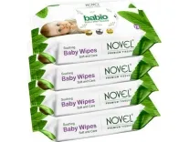 Novel Baby Wipes 72 Sheets Pack of 4 (288 Wipes) at Rs. 157 – Flipkart Novel Baby Wipes 72 Sheets Pack of 4 (288 Wipes) at Rs. 157 – Flipkart