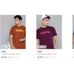 Levis Men’s Clothing Min 70% Off from Rs 307 – Myntra Levis Men’s Clothing Min 70% Off from Rs 307 – Myntra