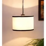 Off White Cotton Shade Hanging Lamp – Rs 233 Off White Cotton Shade Hanging Lamp – Rs 233