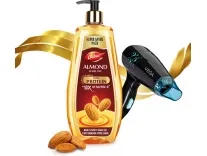 Dabur Hair Styling Kit Rs 632 – Almond Oil + Vega Hair Dryer Dabur Hair Styling Kit Rs 632 – Almond Oil + Vega Hair Dryer