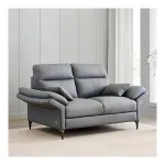 Home Centre Terraroza Half Leather 2-Seater Sofa with Cushions – Grey at ₹19999 | Amazon Deal Home Centre Terraroza Half Leather 2-Seater Sofa with Cushions – Grey at ₹19999 | Amazon Deal