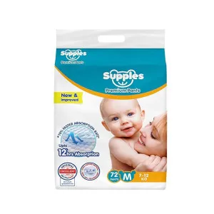 Amazon Brand Supples Diaper Pants (Medium, 7-12 Kg) at ₹367 | Amazon Deal Amazon Brand Supples Diaper Pants (Medium, 7-12 Kg) at ₹367 | Amazon Deal