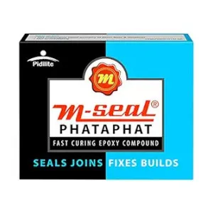 Pidilite M-Seal Phataphat Fast Setting Epoxy Putty Sealant Adhesive for Leakage, Bonding, Gap Filling and Repairing at ₹10 | Amazon Deal Pidilite M-Seal Phataphat Fast Setting Epoxy Putty Sealant Adhesive for Leakage, Bonding, Gap Filling and Repairing at ₹10 | Amazon Deal
