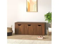 Solimo 3 Door Shoe Rack (Walnut Finish) – Rs. 4049 Solimo 3 Door Shoe Rack (Walnut Finish) – Rs. 4049