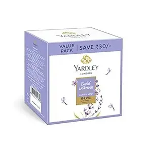Yardley London Lavender Soap Pack of 3 at Rs. 118 – Amazon Yardley London Lavender Soap Pack of 3 at Rs. 118 – Amazon